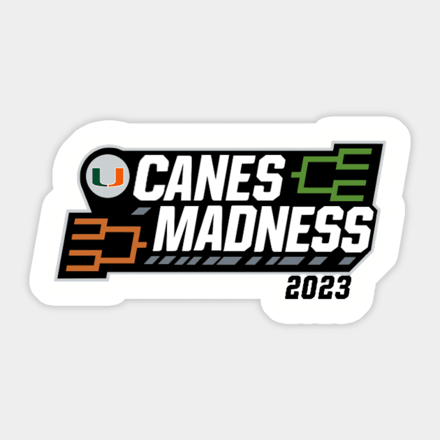 Miami March Madness 2023 Sticker by March Madness